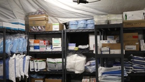 Maj. Mark Acopan talks about the Operating Room section