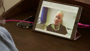 Landstuhl Regional Medical Center Virtual Health - U.S. Army Spouse B-Roll