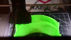 436th Airlift Wing Innovation Lab 3D Prints face shields
