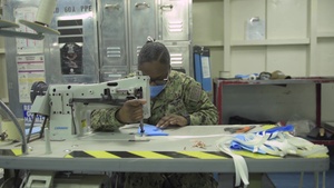 Mask Assembly Aboard USS John C. Stennis