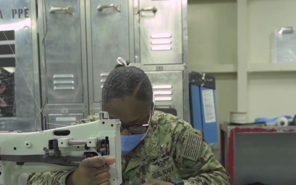 Mask Assembly Aboard USS John C. Stennis