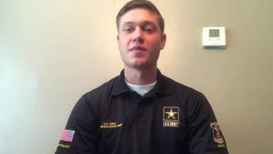 Benton, Arkansas Soldier sends thank you to essential workers
