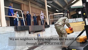 Maryland National Guard Delivers Medical Equipment During COVID-19 Response