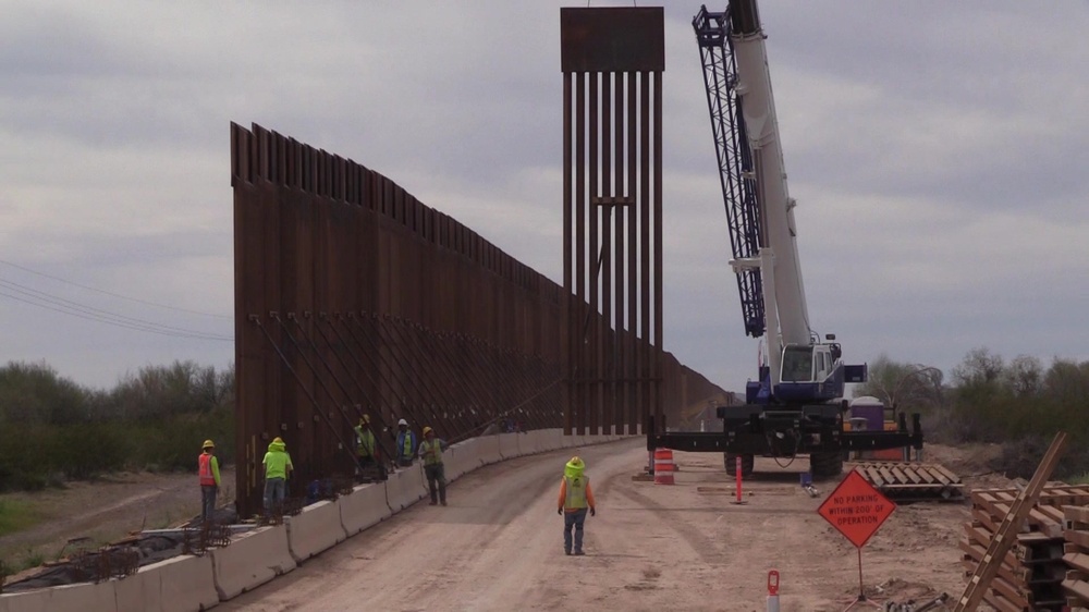 DVIDS - Video - Border Barrier Construction: Tucson