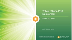 VTNG Yellow Ribbon TRICARE Brief