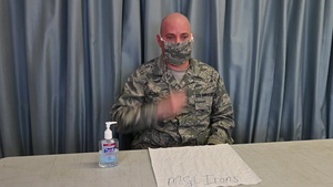 How to properly wear a face covering