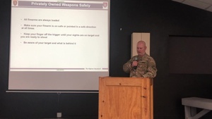 3rd SFAB Reintegration Safety Training