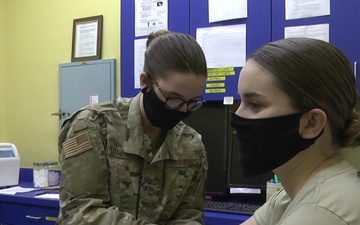 167th Medical Group Airmen conduct health screenings Spot