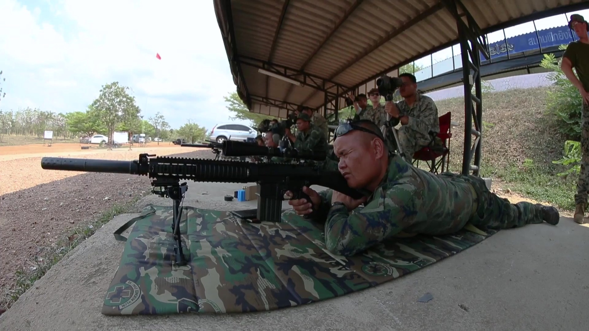 Marines with the 31st Marine Expeditionary Unit&#39;s Maritime Raid Force take part in exercise Cobra Gold 2020 on Camp Lotawin, Kingdom of Thailand, Feb. 23 - March 6, 2020. Exercise Cobra Gold 20, in its 39th iteration, is designed to advance regional security and ensure effective responses to regional crises by bringing together multinational forces to address shared goals and security commitments in the Indo-Pacific region. (U.S. Marine Corps video by Cpl. Isaac Cantrell)