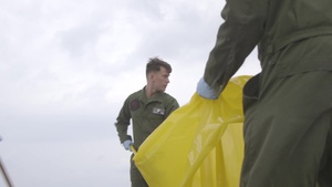 US Marines assist with spill cleanup on MCAS Futenma