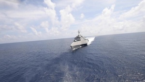 USS Gabrielle Giffords Patrols South China Sea