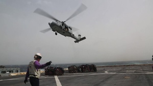 USS New York conducts flight operations in Arabian Gulf