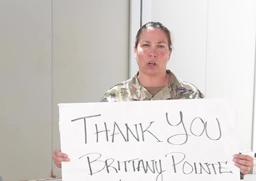 Master Sgt. Robertson Shout-Out to Healthcare Workers
