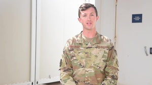 Staff Sgt. Natalello Shout-Out to Healthcare Workers