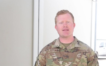 Staff Sgt. Morgan Shout-Out to Healthcare Workers