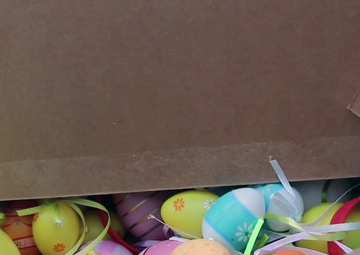 1ID Fwd Soldiers spend Easter Sunday hunting eggs