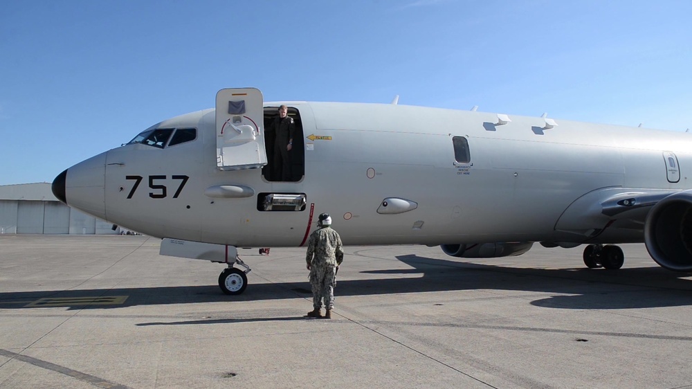 DVIDS - Video - Patrol Squadron (VP) 4 P-8A Pre-flight and Take