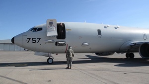 Patrol Squadron (VP) 4 P-8A Pre-flight and Take Off B-roll