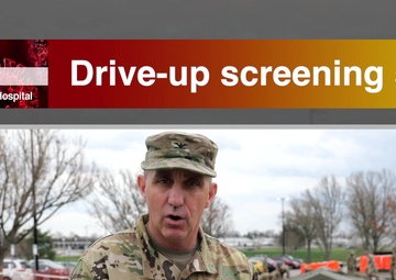 Drive-up Screening Station Appointments