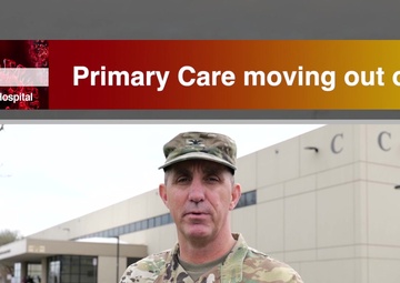 Primary Care shifts to Byrd and Screaming Eagle