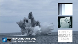 NATO clears historical ordnances along French coast