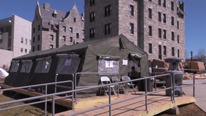 Vermont National Guard supports UVM Medical Center