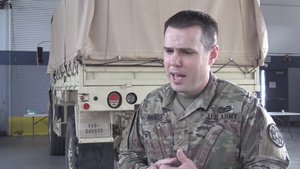 Major Dustin Harris of the 297th ASMC discusses Behavioral Health