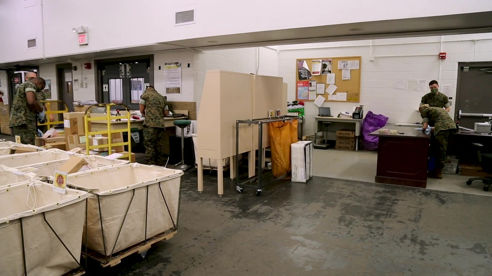 DVIDS Video Camp Lejeune Post Office takes precautionary measures in response to COVID19