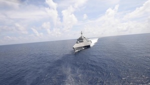 USS Gabrielle Giffords Patrolling South China Sea