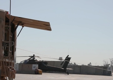 Refueling Operations with 834th Aviation Support Battalion broll