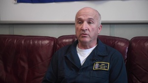 Chief Engineer Aboard USNS Comfort