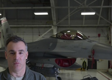 Col. Peterson addresses public regarding F-35A Lightning II announcement