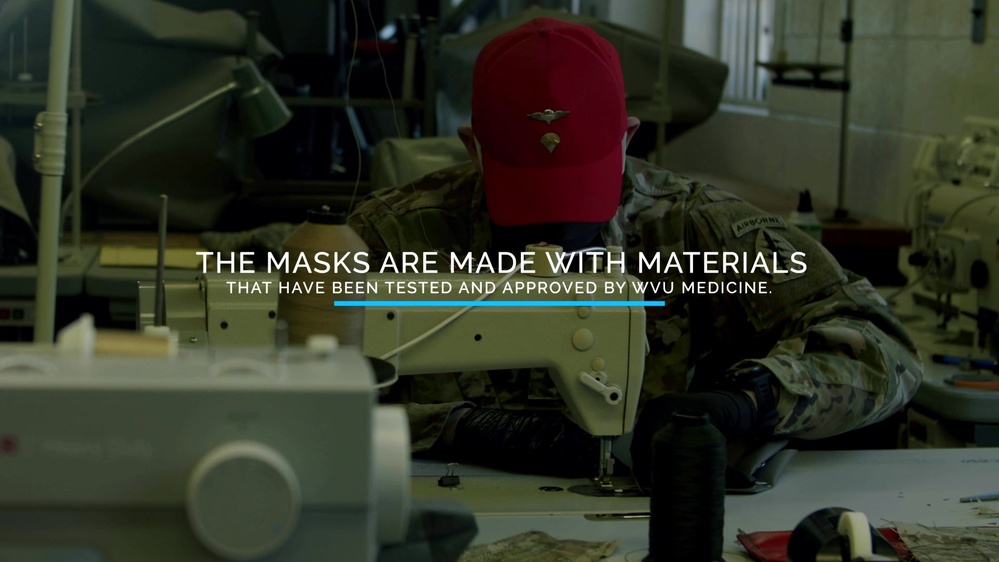 DVIDS - Video - W.Va. Guard Producing Masks to Relieve N95 Shortage