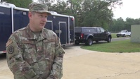 Florida Air National Guard Staff Sergeant Gregory Kassner with the 44th Civil Support Team