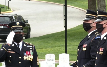 Modified Military Funeral Honors for Command Sgt. Maj. Robert Belch (USA, Ret.)