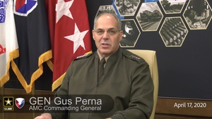 GEN Perna video address #5 to the AMC workforce on COVID-19