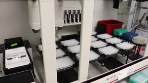 USAMRIID High-Throughput Drug Screening Laboratory