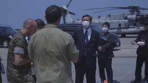 US Marines host Okinawa Vice-Governor Jahana