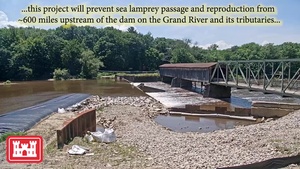 Time Lapse Video of Harpersfield Dam Construction