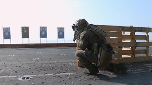 Train Like You Fight: 31st MEU MRF hones fast rope techniques and marksmanship aboard USS America