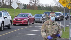 Montgomery County Community College Base Test Site opens with the PA National Guards support