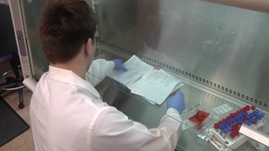 ND Guard partners with North Dakota Public Health Laboratory in COVID-19 response.