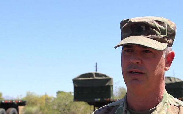LTC Chad Abts Explains Transportation Logistics for COVID-19 Operations in Arizona