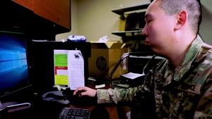 COVID 19 - Airman Spotlight - Staff Sgt. Jian Huang