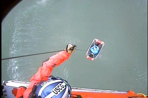 Coast Guard Rescues kayaker off the coast of San Francisco