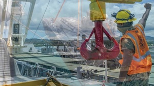 CTF 75 Commander Speaks About EMF Offload Operation