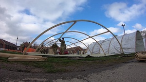 Ohio National Guard Deploys DRBS System (Timelapse)