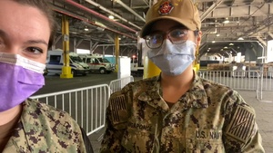 Video diary 3: Hospital Corpsman 3rd Class Allie Agudelo checks in from aboard the hospital ship USNS Comfort (T-AH 20)