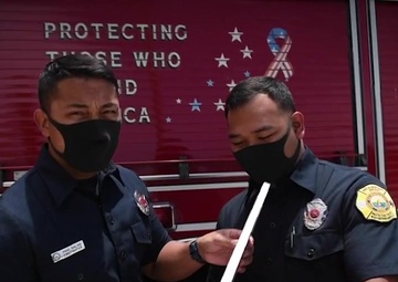 Personnel and Sailors share their support for aircraft carrier USS Theodore Roosevelt (CVN71)