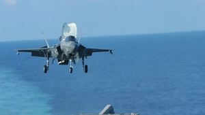 31st MEU, USS America conduct flight operations in South China Sea